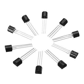 BC547 TO-92 NPN General Purpose Transistor 45V 0.1A 10 Pack