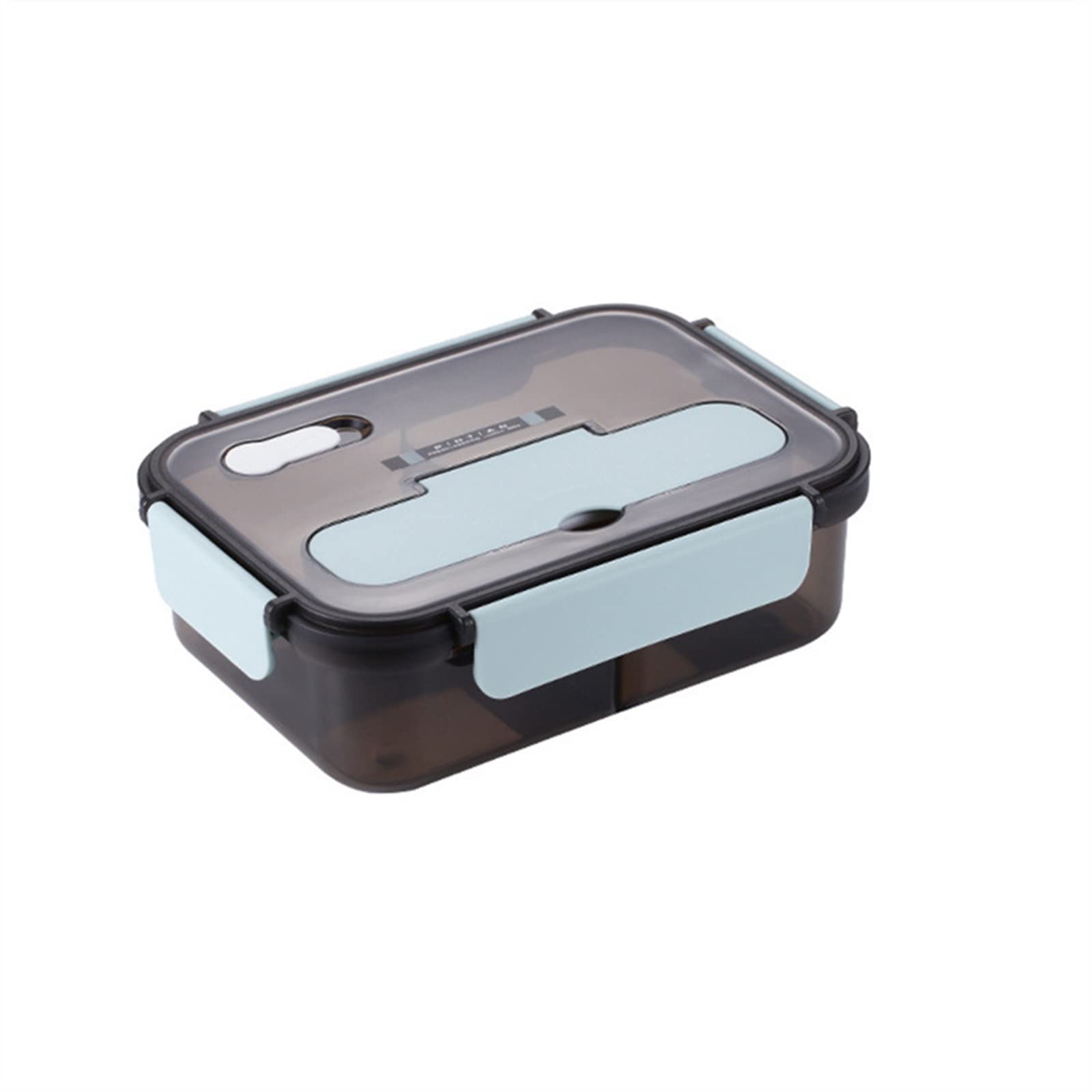 Pudełka na lunch dla chłopców i dorosłych, szczelne pudełka na lunch, biura szkolne, tworzywo sztuczne, zawartość żywności (1500 ml)