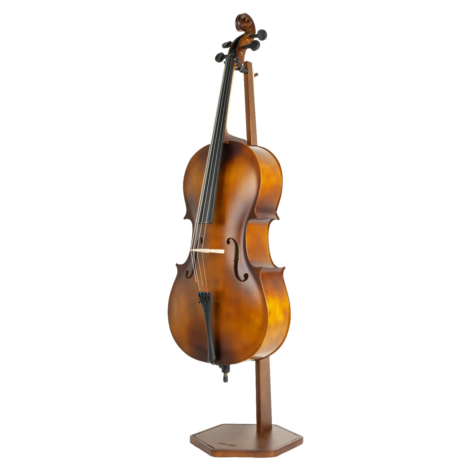 STRICH Support pour violoncelle en bois avec support pour archet