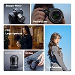 TTArtisan 56 mm F1.8 Autofokus AF Objektiv mit Metallgehäuse, kompatibel mit FujiFilm X Mount, Schwarz – Bild 2