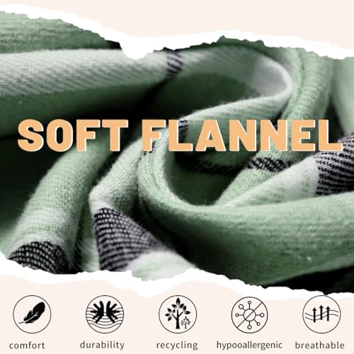 Womens Buffalo Plaid Flannel Shirt Jacket Long Sleeve Collar Button Down Shacket Coats Lightweight Tops2