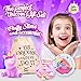 Fluffy Unicorn Dreams - Fluffy Unicorn Slime & Squishy Toy Set Unicorn Gift for Girls - W/Rainbow & 6 Star Slime Charms Wrapped in A Unicorn Bag - Fluffy Slime Kit for Girls | 6+ Year Old Girl Gifts