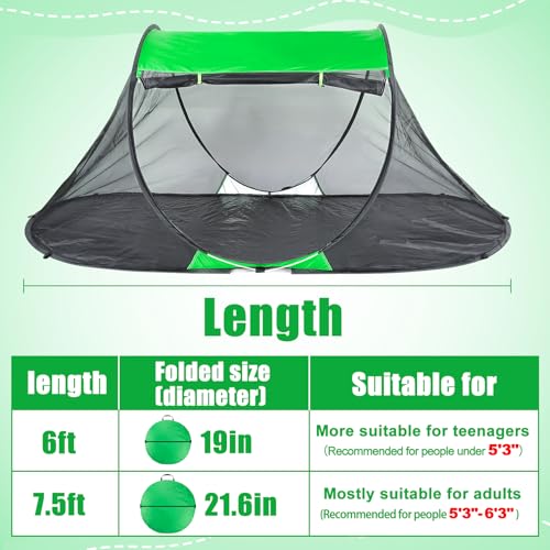 Carpa Pop-up para 1 persona con mosquitero para camping miniatura 2