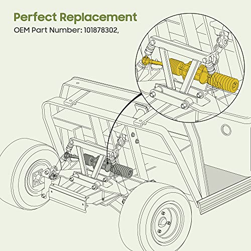 Golf Cart Steering Gear Box Assembly For Club Car Ds 1984-2004, Oem# 1012452 101878302 #TOP3