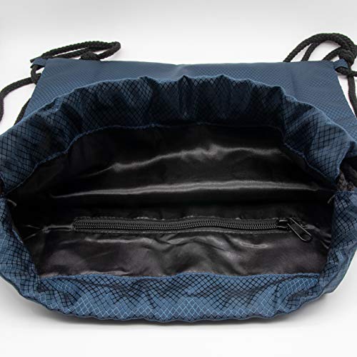 Ruberg Gymtas, sporttas, slijtvast, waterdicht, voor heren en dames, met ritssluiting, binnenzak, gymtas, nylon tas - Image 5