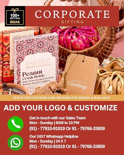 Image of Hyperfoods Diwali Gifts for Family and Friends - Dry Fruits Gift Box, Diwali Gifts for Employees, Nuts and Dry Fruits DryFruit Combo Pack