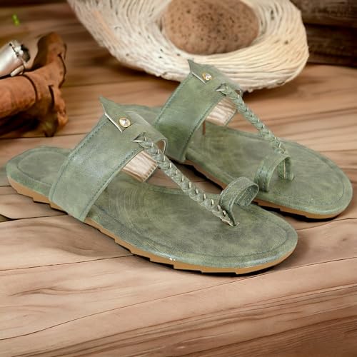 Image of IndieStide Heel Casual Flip Flops Slippers For Girls Women, Comfortable cushioned Chappals