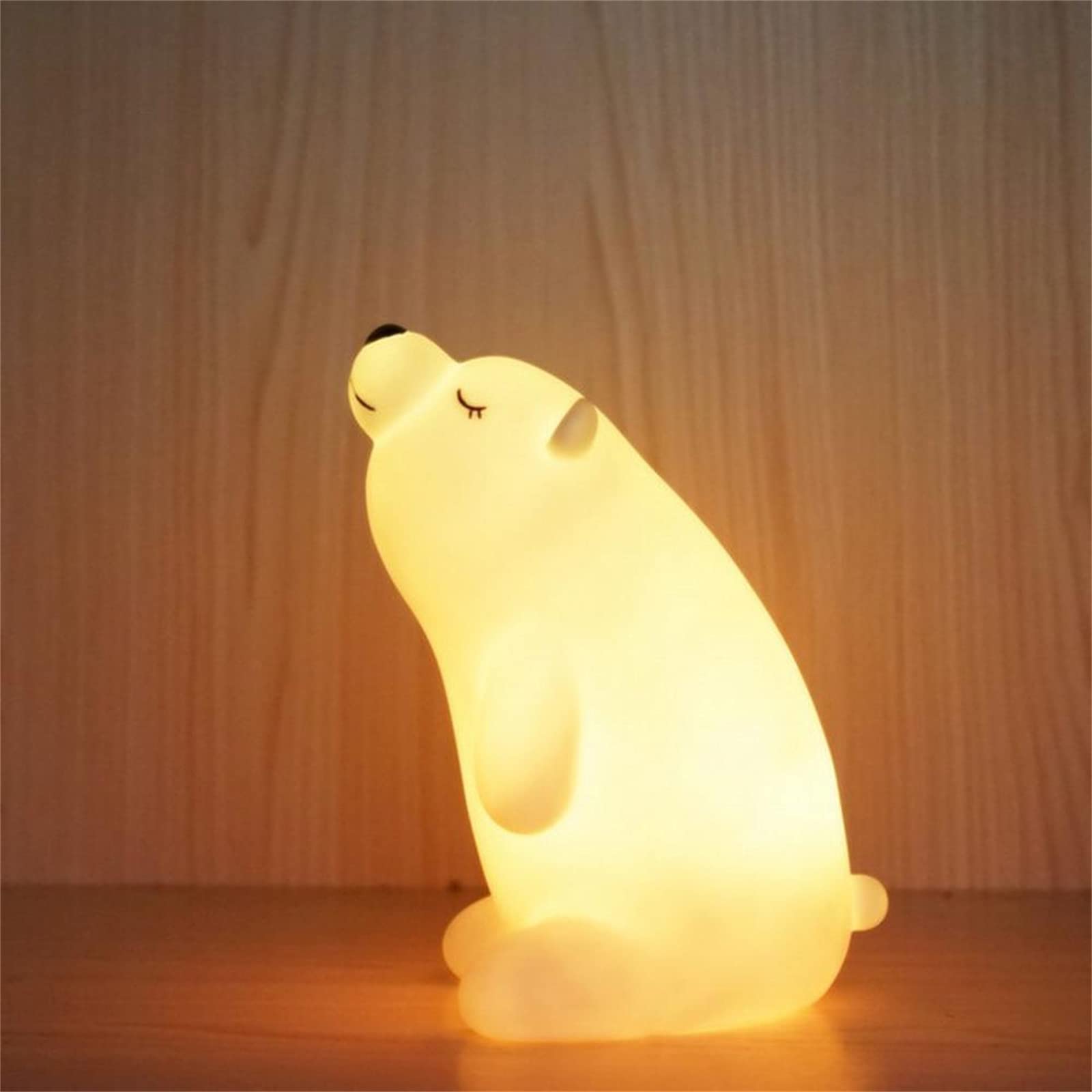 Amazon.co.jp : ホッキョクベアナイトライト子供かわいい色