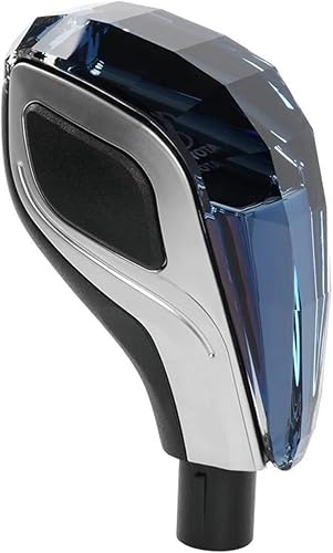 Miniatura 5 de Pomo de palanca de cambios universal con luz LED de cristal para Toyota