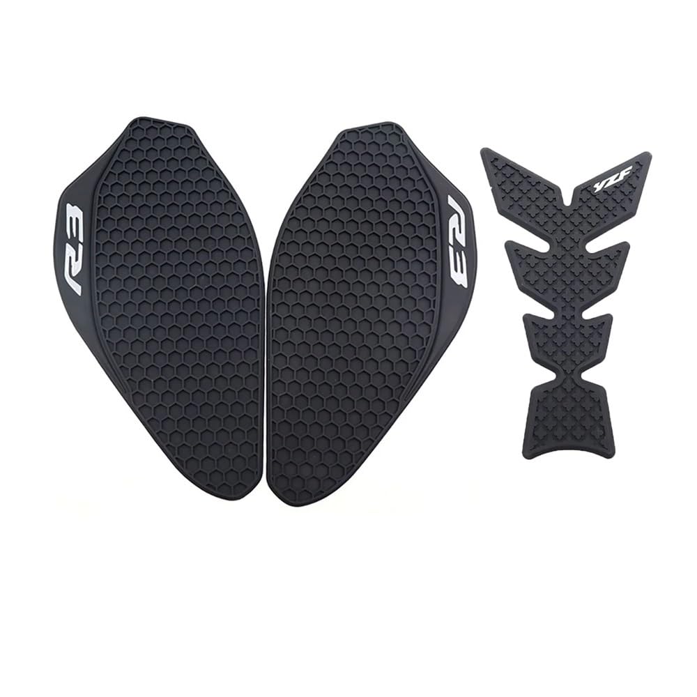 Motorcycle Fuel Tank Sticker for YZFR3 YZF R3 YZFR3 20192023 Motorcycle Side Fuel Tank Pad Protector Sticker Decal Knee Grip Tank Traction Pads