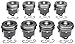 MAHLE 224-3708.040 Engine Piston Set