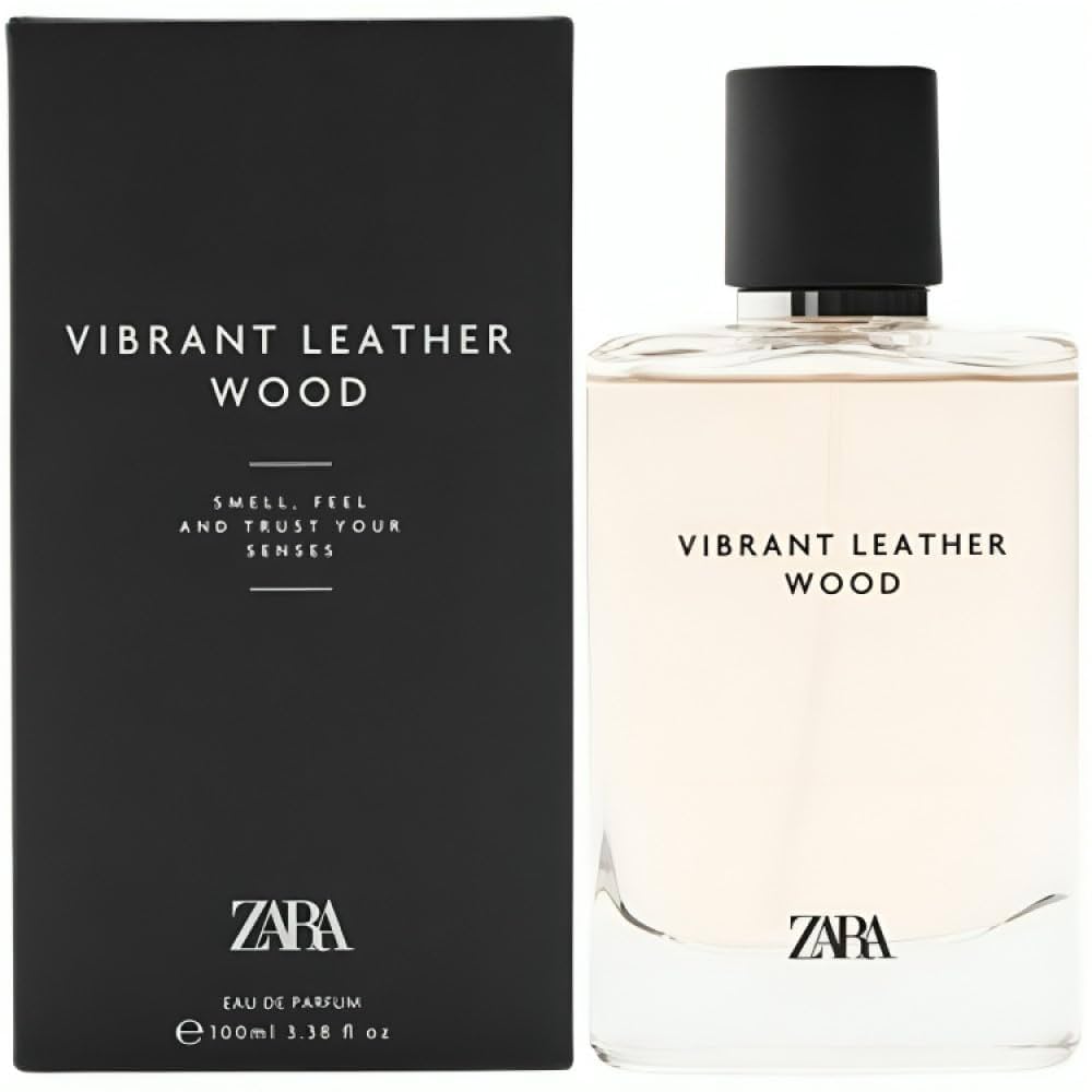 Amazon.com : Zara Vibrant Leather Wood Cologne for Men EDP