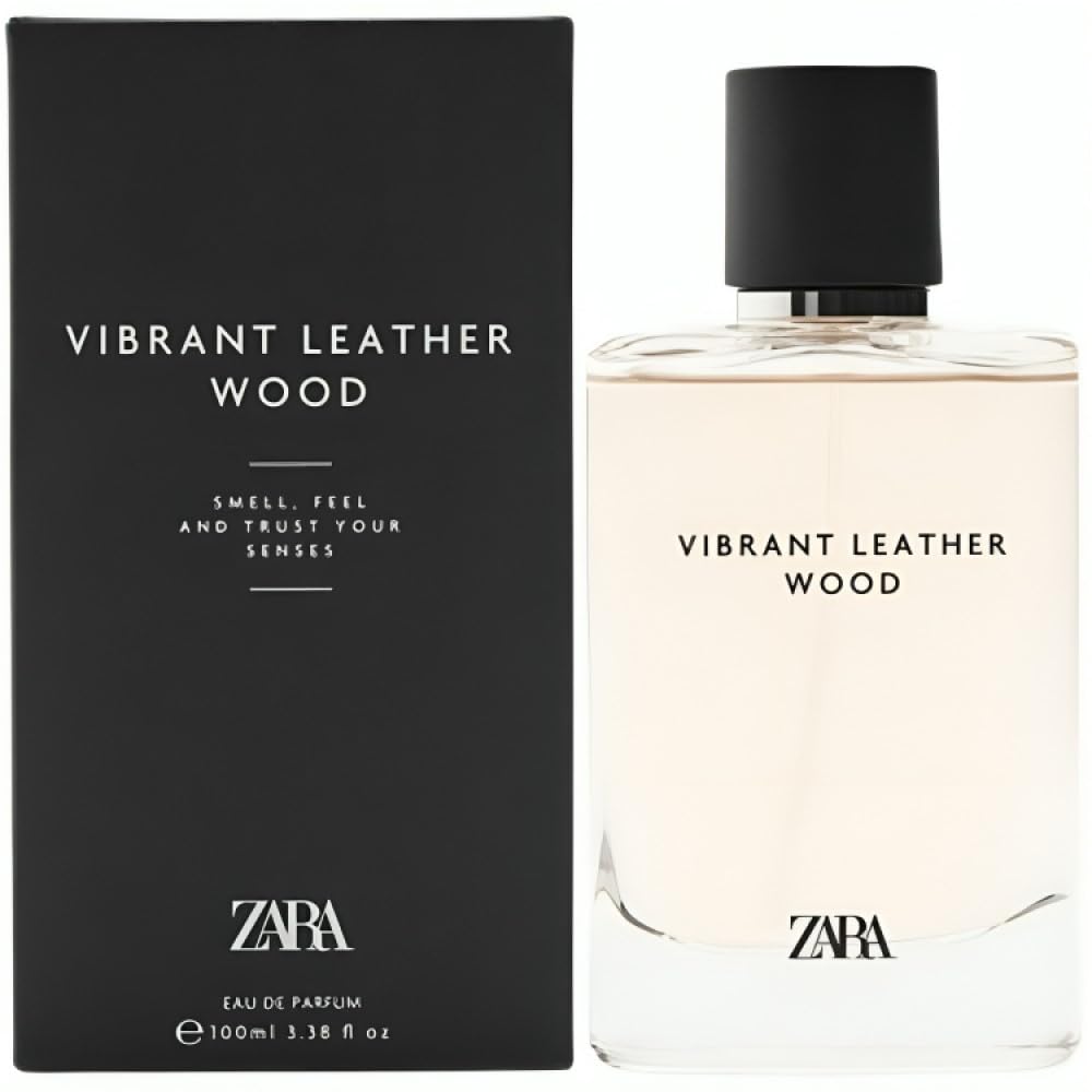 Amazon.com : Zara Vibrant Leather Wood Cologne for Men EDP Eau De