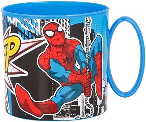 Kids Character Cute Mini Mug 265ML Drinking Re-Usable Plastic Cup Microwave Safe (Frozen Forest)