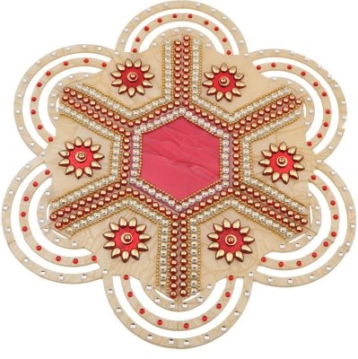 Buy Aapnocrafts Designer Ethnic Collection Floor Rangoli Showpiece - 0. ...