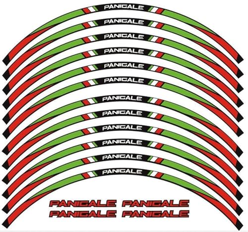 Bande autocollante jante moto pour rouler en Ducati 959 sur circuit