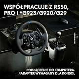 Logitech G RS H-SHIFTER – dźwignia zmiany biegów do symulatorów wyścigów, kompatybilna z podstawą kierownicy wyścigowej z serii PRO,RS50 do konsol PlayStation 5,PS 4,Xbox-Series X|S,Xbox-One,PC-Czarny
