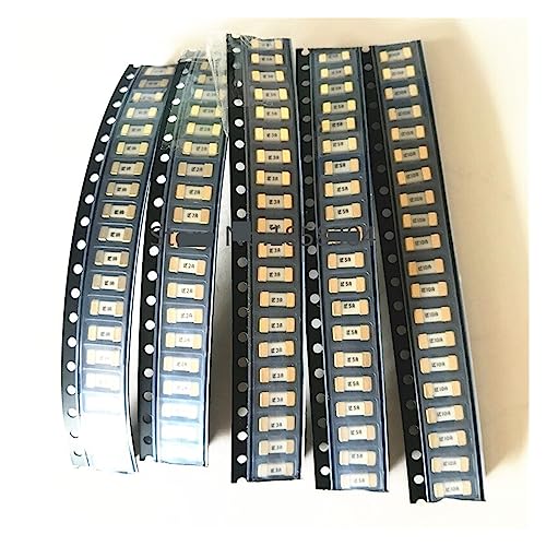 SOBOUR 5 Values 100PCS,SMD Fuse kit, 1808 1A 2A 3A 5A 10A Fuse KIT