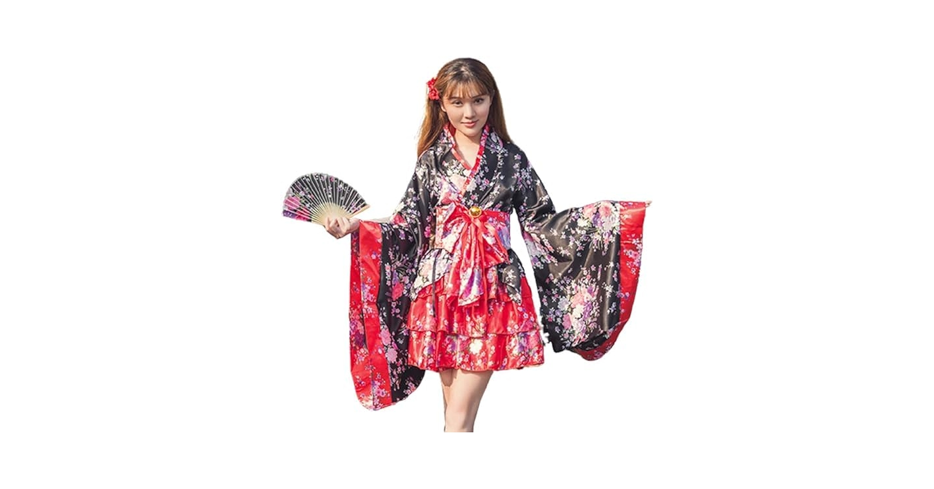 Amazon.co.jp: [DozingCat] [即納]ロリータ 着物 ドレス 和装