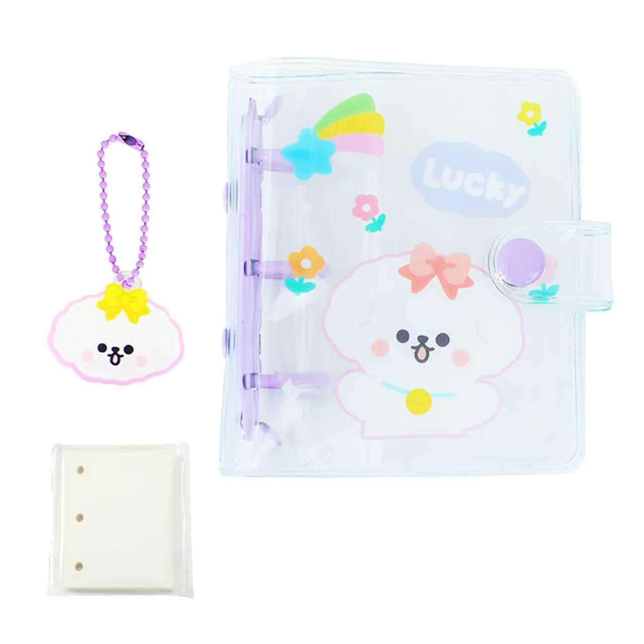Amazon.co.jp: ポクミル シール帳 透明 【カバンに入るA8 手のひら