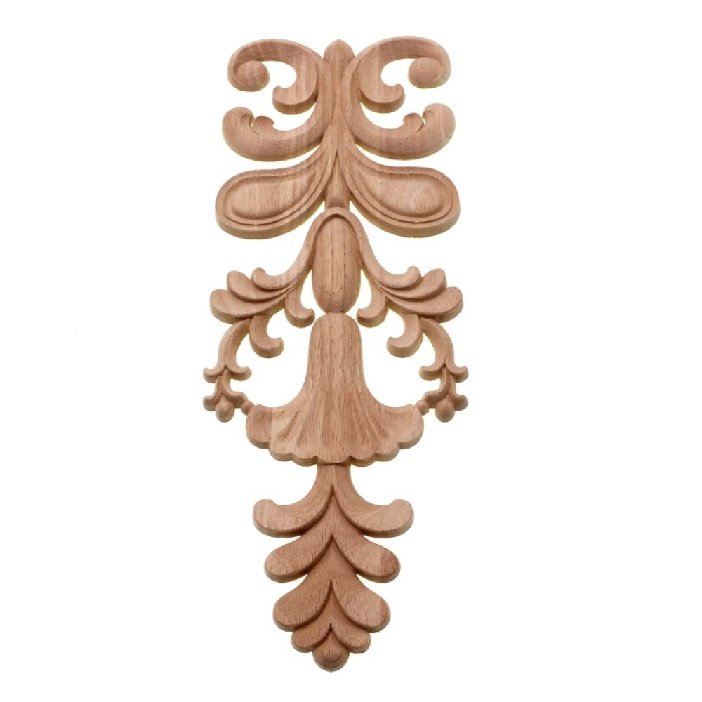 Bois sculpté coin onlay applique pour masquer les défauts et embellir un meuble vintage