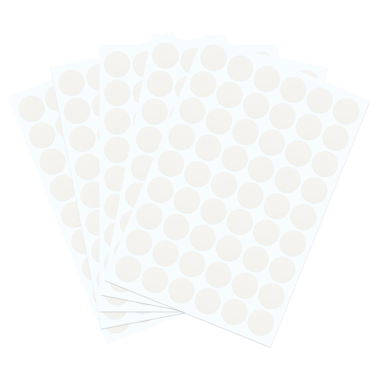 Autocollants trous de vis cache-vis blanc PVC imperméable meuble mur 21mm