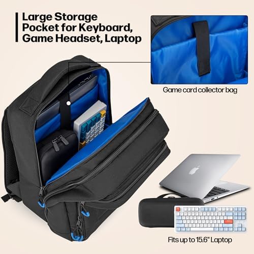 PGmoon Carrying Backpack Compatible with Steam Deck, - 3
