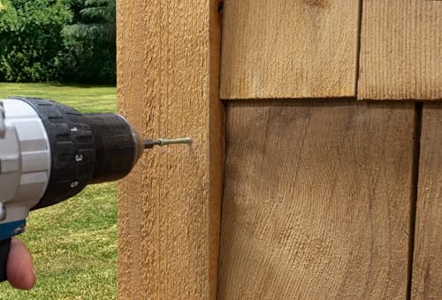 Simpson Strong-Tie FT07200R100 Tornillo Finish Trim — #7 x 2 in. T10, Cabeza Trim, Quik Guard, Tan (100 piezas) miniatura 6