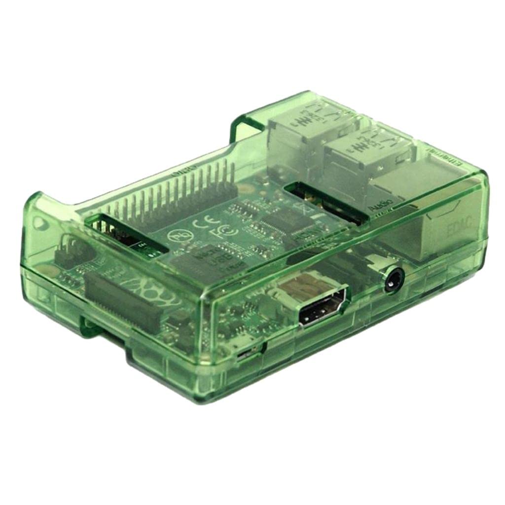 Protector Shell Cover Case Enclosure for Raspberry Pi 2B 3B 3B+ Light Green-image-44