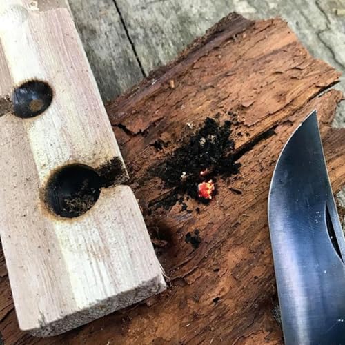 Kit de fuego para supervivencia con madera duradera seleccionada 7