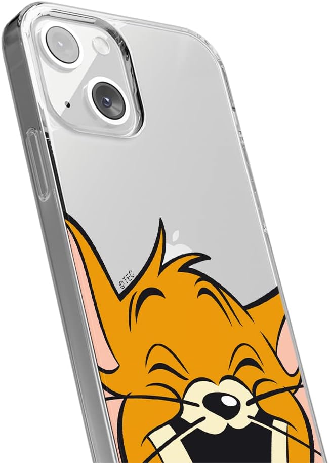 ERT Group Mobile Phone case for Samsung A41 Original and Officially Licensed Tom and Jerry Pattern Jerry 003 optimally adapted to The Shape of The Mobile Phone, Partially Transparent