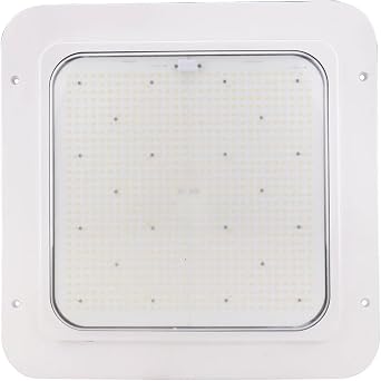 200W LED Canopy Light,28000 Lumens,600-850W HPS/HID Replacement,140 LM/W, 5700K Cool White, Waterproof Outdoor Rated,UL Listed, Gas Station, Street, Area & Outdoor Lighting, White