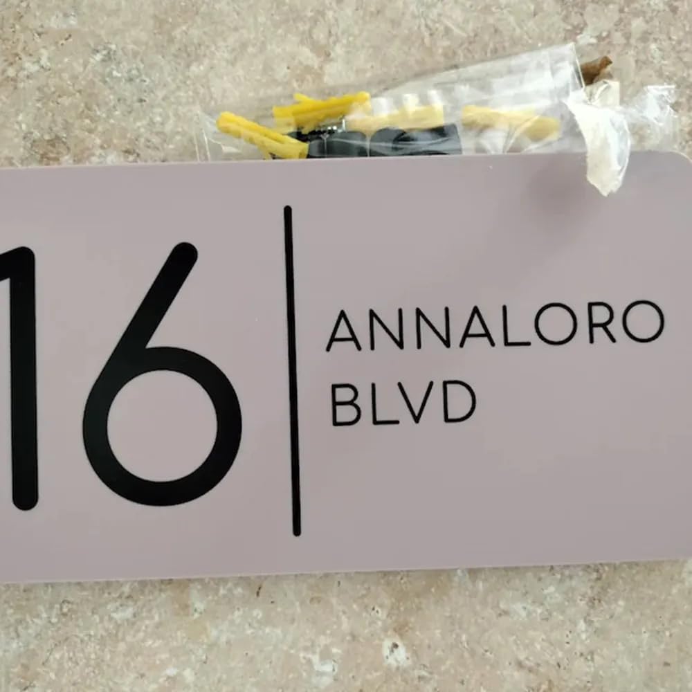 Numeri civici, targhe, Numeri delle Porte, Decorazione Artistica Moderna per la casa, Decorazione Personalizzata per la casa, Fai da Te, Numero civico residenziale Personalizzato,