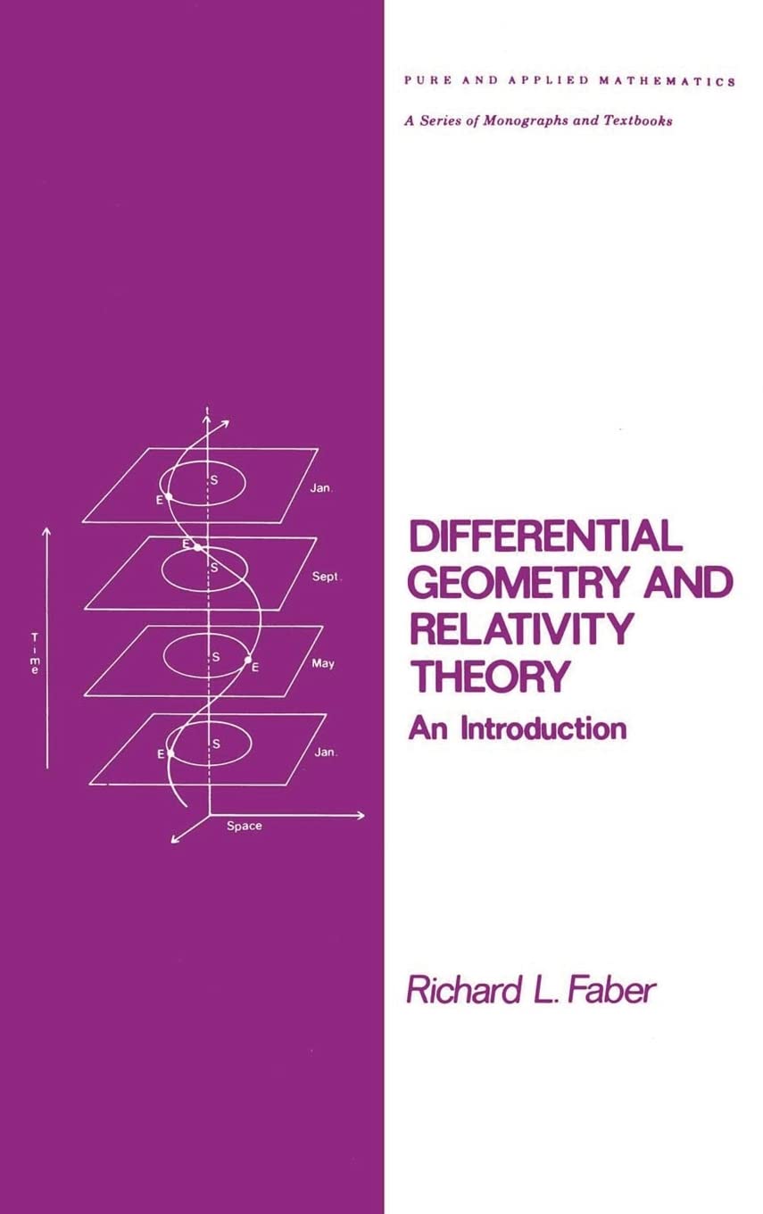 Differential Geometry and Relativity Theory An Introduction (Pure