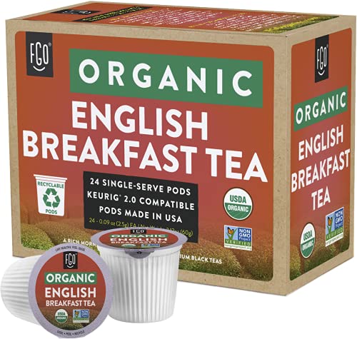 Fgo Organic English Breakfast Tea K-Cup Pods thumb #4