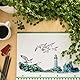 GLOBLELAND Ozean Riff Klarstempel Leuchtturm Silikon Klarstempel Siegel Segelboot Möwe Transparente Stempel Für DIY Scrapbooking Karten Erstellen von Fotoalben Tagebüchern Heimdekoration