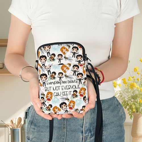 G2TUP Edward Robot Crossbody Bag Edward & Kim Fans Gift Everything Has Beautiful But Everyone Can See It Edward Shoulder Bag4