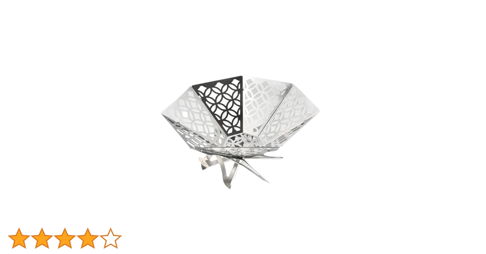 Amazon | F&C 七宝華 焚き火台 組立式 和柄 スリム コンパクト