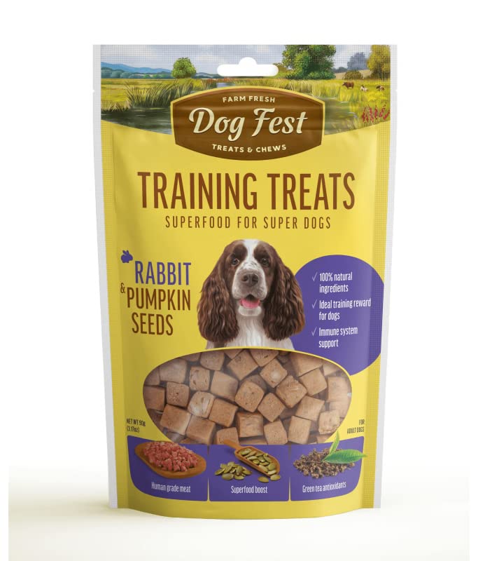 Training Treats Rabbit & Pumpkin Seeds 90g