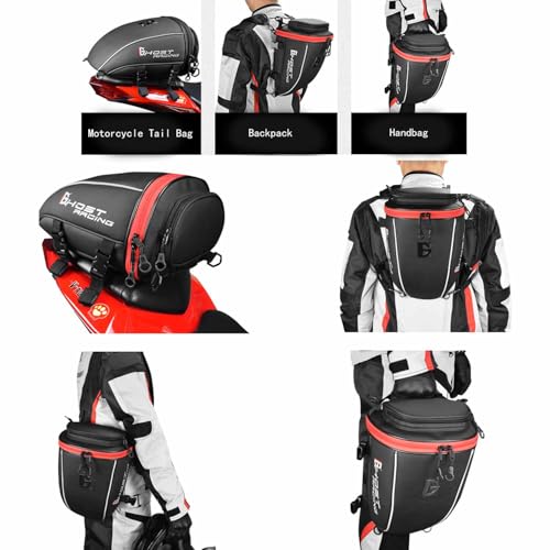 Bolsa trasera para moto Royal Enfield Meteor 350 2020-2025 miniatura 3