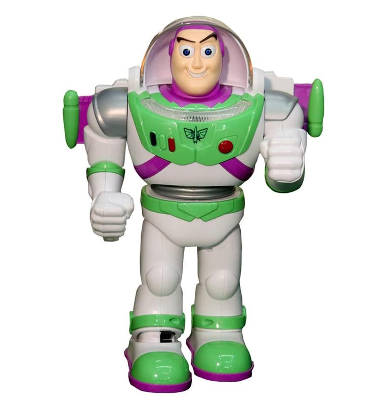 Buzz Action Figure for Kids, Flashing Light and Projection With Flexible Joints, Buzz Lightyear Toys