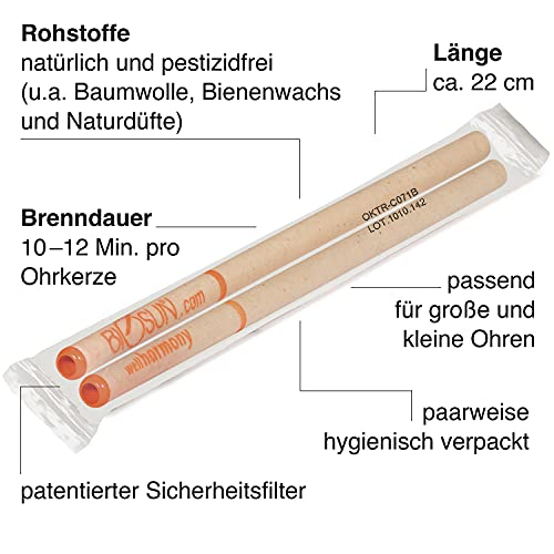 Biosun wellharmony orecchio candele/orecchio