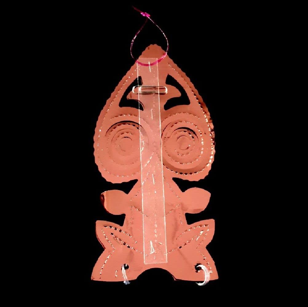 Simply Products 40cm Star Foil Garland - Christmas Hanging Decoration Wall Ceiling Xmas Deco (Rose Gold)