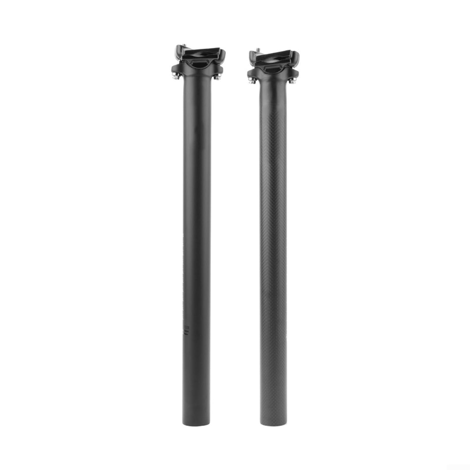 Tige De Selle Carbone VTT/route – 186 G, Motif 3K/UD, échelle De Hauteur, Diamètres 27,2/30,8/31,6 Mm