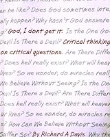God, I Don't Get It: Critical Thinking on Critical Questions 3033025714 Book Cover
