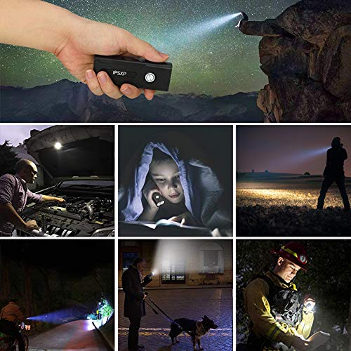 IPSXP Lumiere Velo,Autonomie des Phares 20+ Heures Lampe Velo LED Puissantes,USB Rechargeable Avant & Arrière,Étanche IPX5,Plusieurs Modes,Phare de Vélo pour Cyclysme VTT, VTC, Bicyclette, etc - Image 7