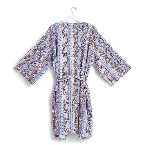 Image of Vera Bradley Women's Cotton Cozy Knit Robe (Extended Size Range)