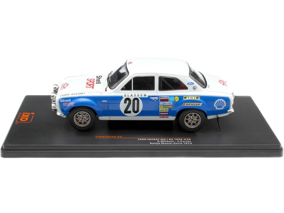 1973 Ford Escort RS 1600 MK I Nº20 Mikkola/Porter Rally Monte Carlo 1:24 IXO Models 24RAL033A.22