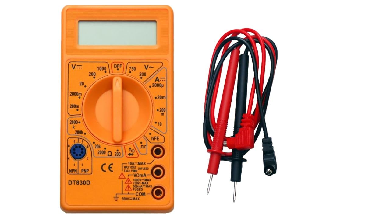Xeovox 830D Digital multimeter (B0CC27MPK6) Amazon Price History, Amazon Price Tracker