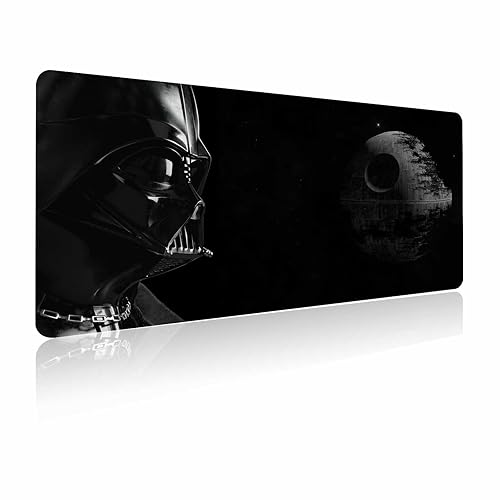 Large Mouse Pad XXL,Mousepad with Stitched Edges & Non-Slip Rubber Base-High Speed Surface-Laptop Desk Pads-Computer Keyboard and Mice Combo Pad Mat 15.7X31.5 inch - 80x40 Darthvader